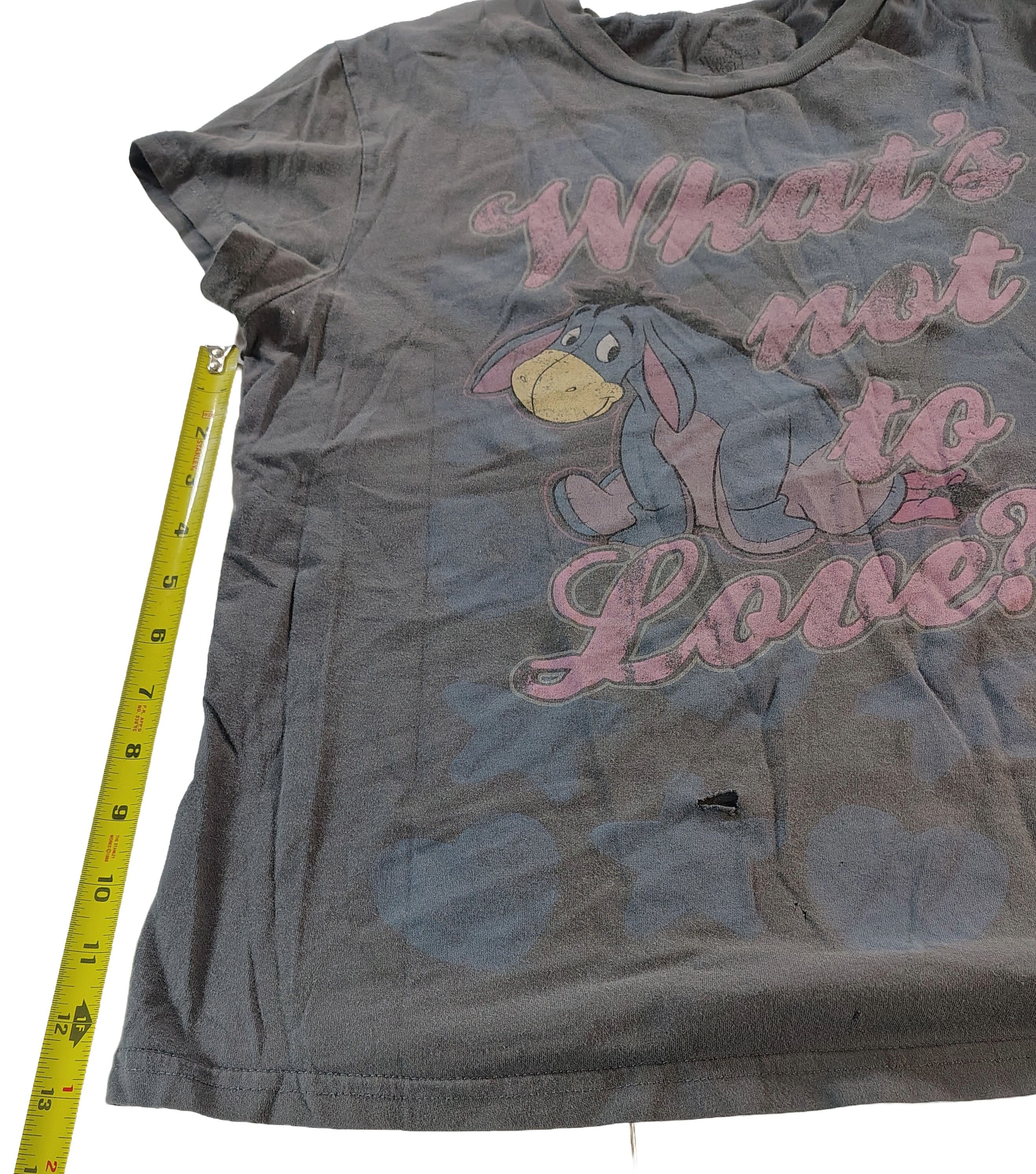 Disney Women's XXL Eeyore "What's Not To Love" Graphic T-Shirt Size XXL / US 16-18 / IT 52-54 - 5 Thumbnail