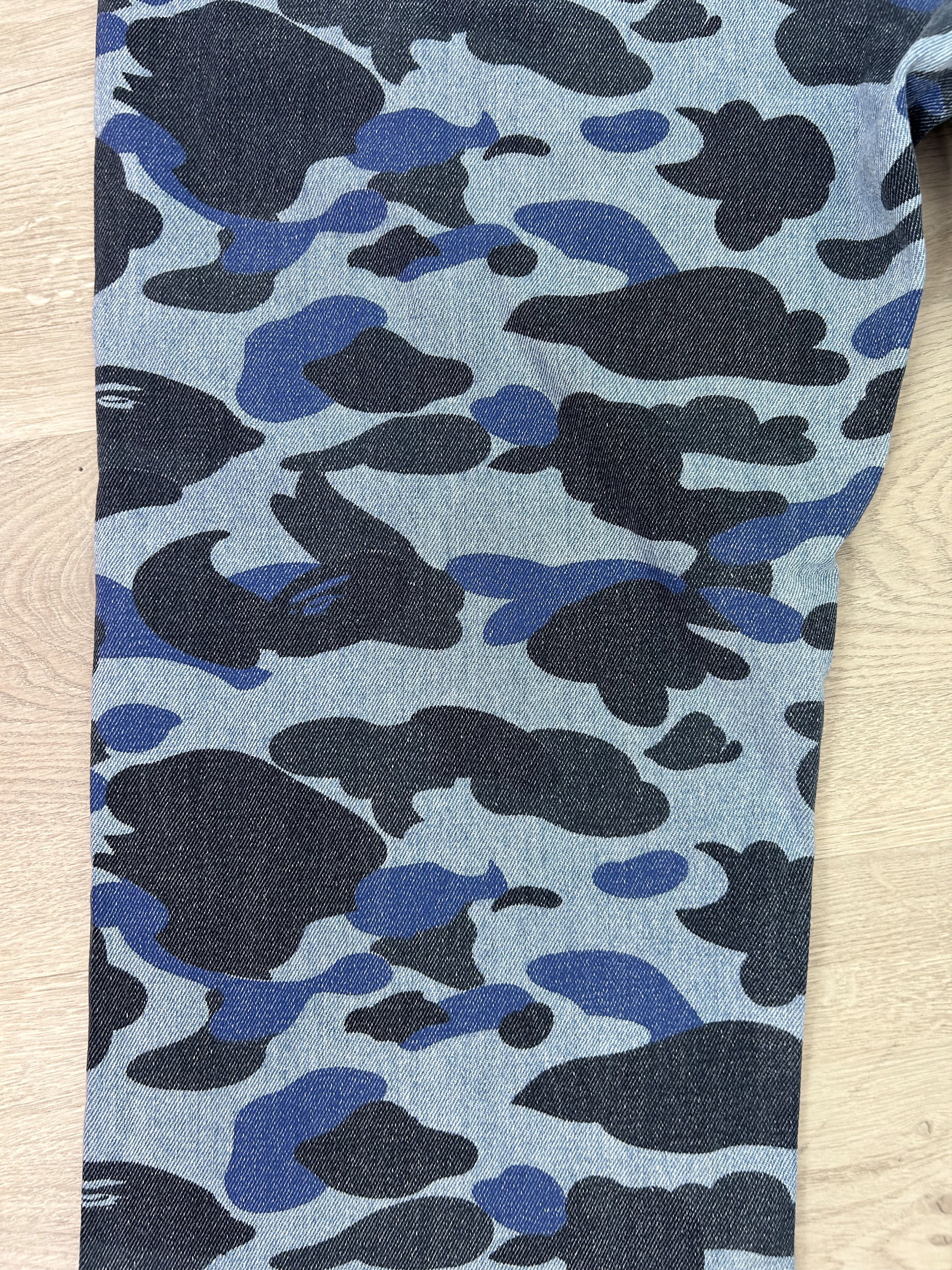 Bape BAPE Color Camo Denim Pants Light Indigo [Size L] Size US 36 / EU 52 - 7 Thumbnail