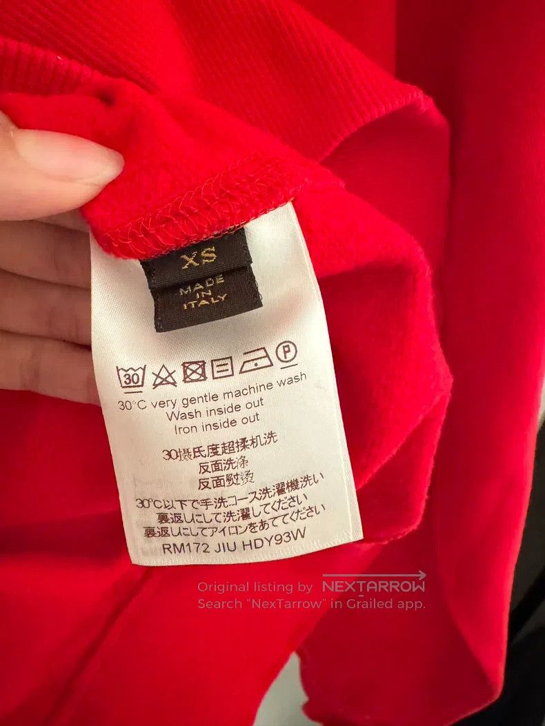 Louis Vuitton Louis Vuitton Supreme limited edition red flocked embroide Size US XS / EU 42 / 0 - 6 Thumbnail