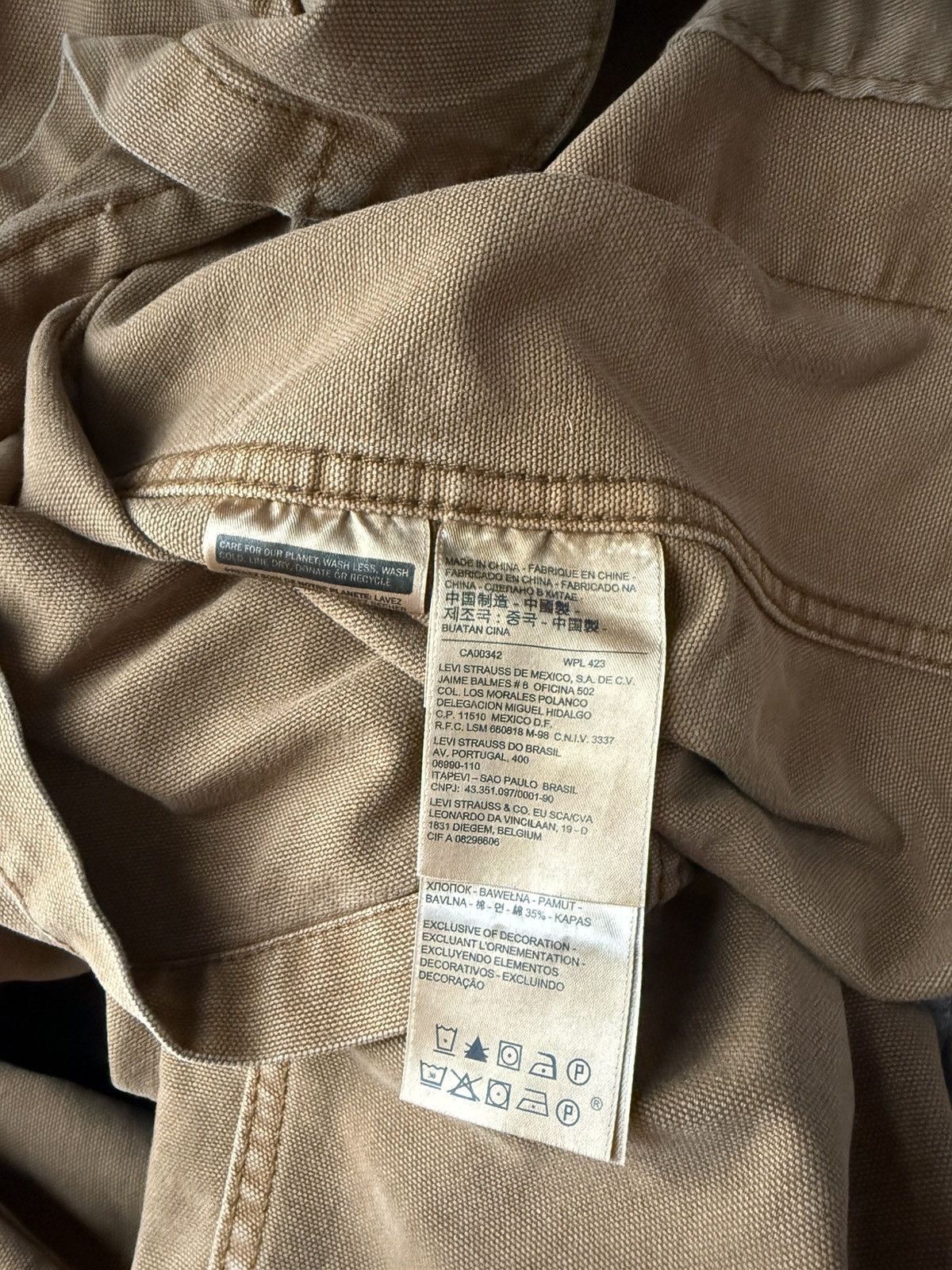 Levi's Levi’s Engineer Chore Canvas Worker Jacket Men Size US S / EU 44-46 / 1 - 14 Thumbnail