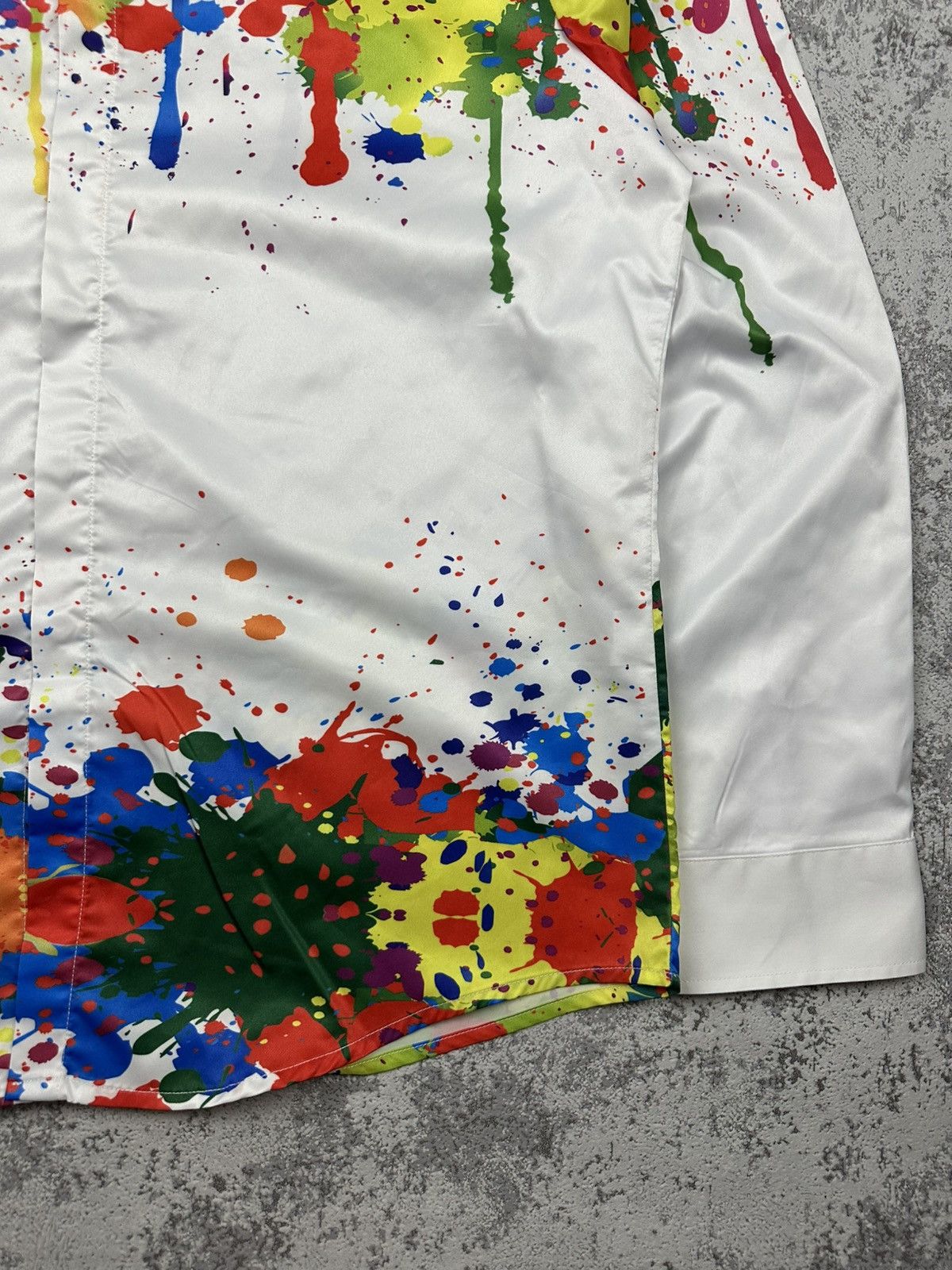 Other Y2K Shirt Paint Splatter Abstract Art Size US M / EU 48-50 / 2 - 7 Thumbnail