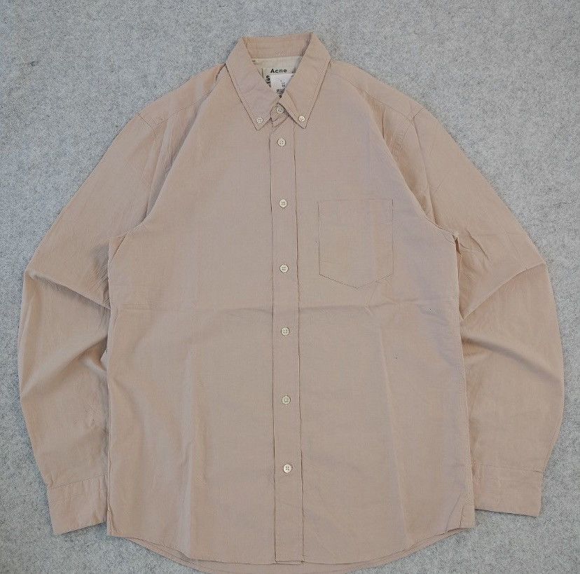 Acne Studios Acne Studios Long Sleeve Shirt Size US L / EU 52-54 / 3 - 1 Thumbnail