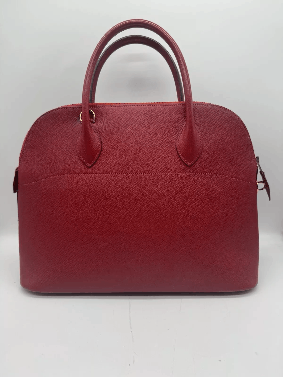 Hermes Hermes Bolide 35 Courchevel Rouge Vif Size ONE SIZE - 3 Thumbnail