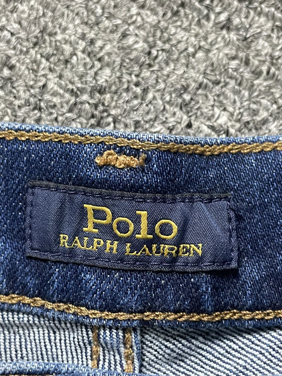 Polo Ralph Lauren × Vintage POLO RALPH LAUREN FRONT DOUBLE POCKET FLARE JEANS (103) Size 25" / US 0 / IT 36 - 6 Thumbnail