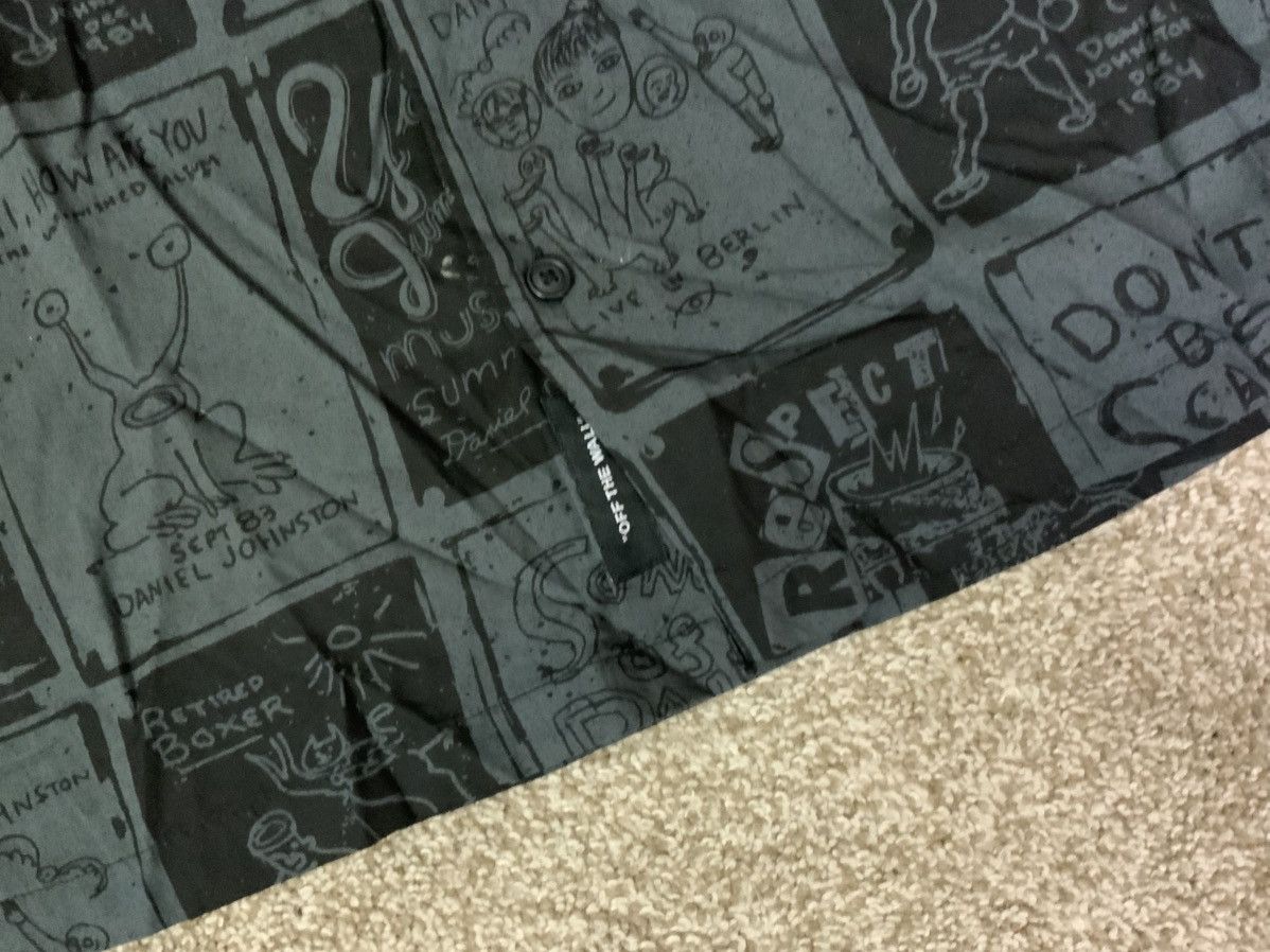 Vans Vans X Daniel Johnston Button Up Short Sleeve Black Sz Med Size US M / EU 48-50 / 2 - 3 Thumbnail