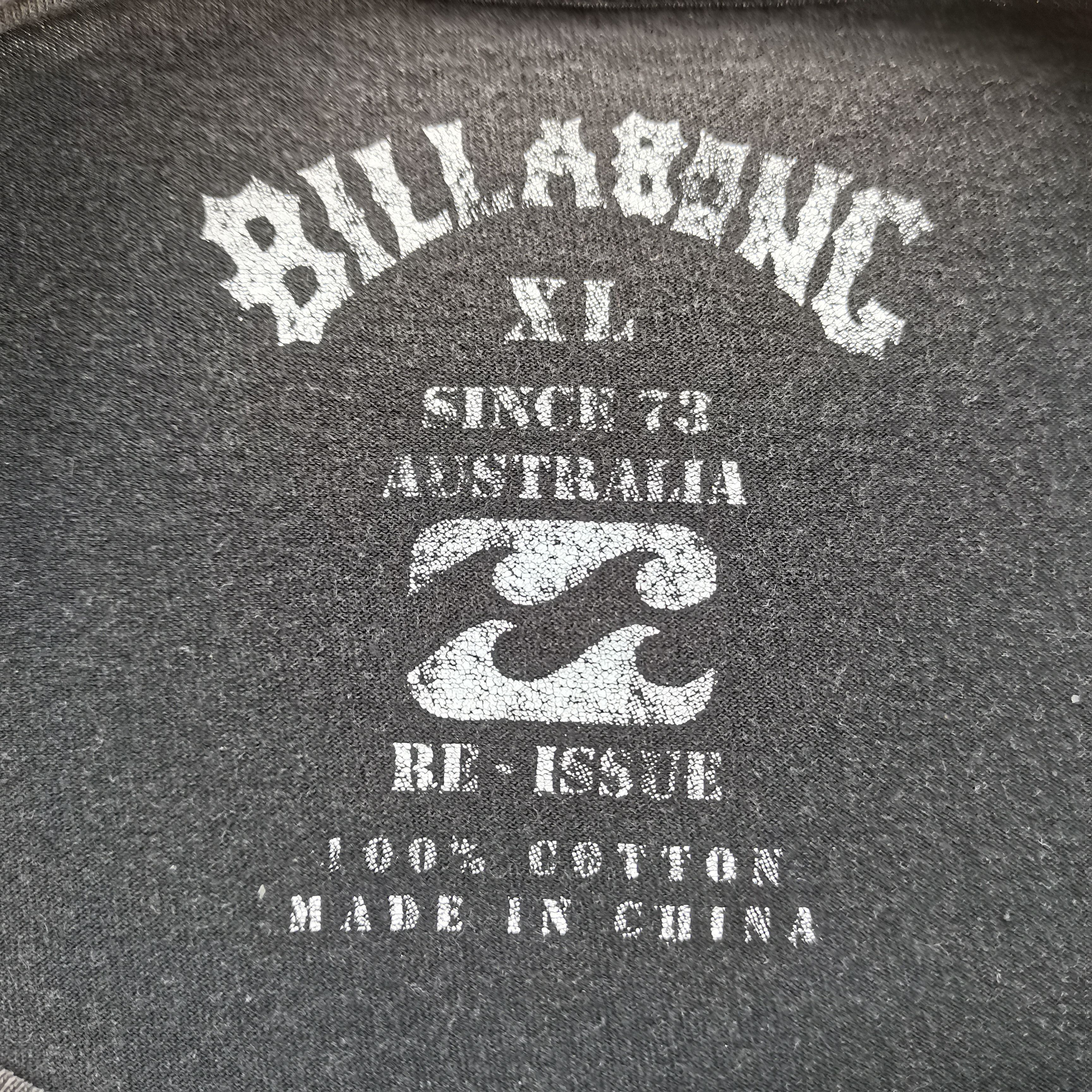 Billabong × Vintage Vintage Rare Billabong Distress Faded Re Issue Tshirt Size US XL / EU 56 / 4 - 11 Thumbnail