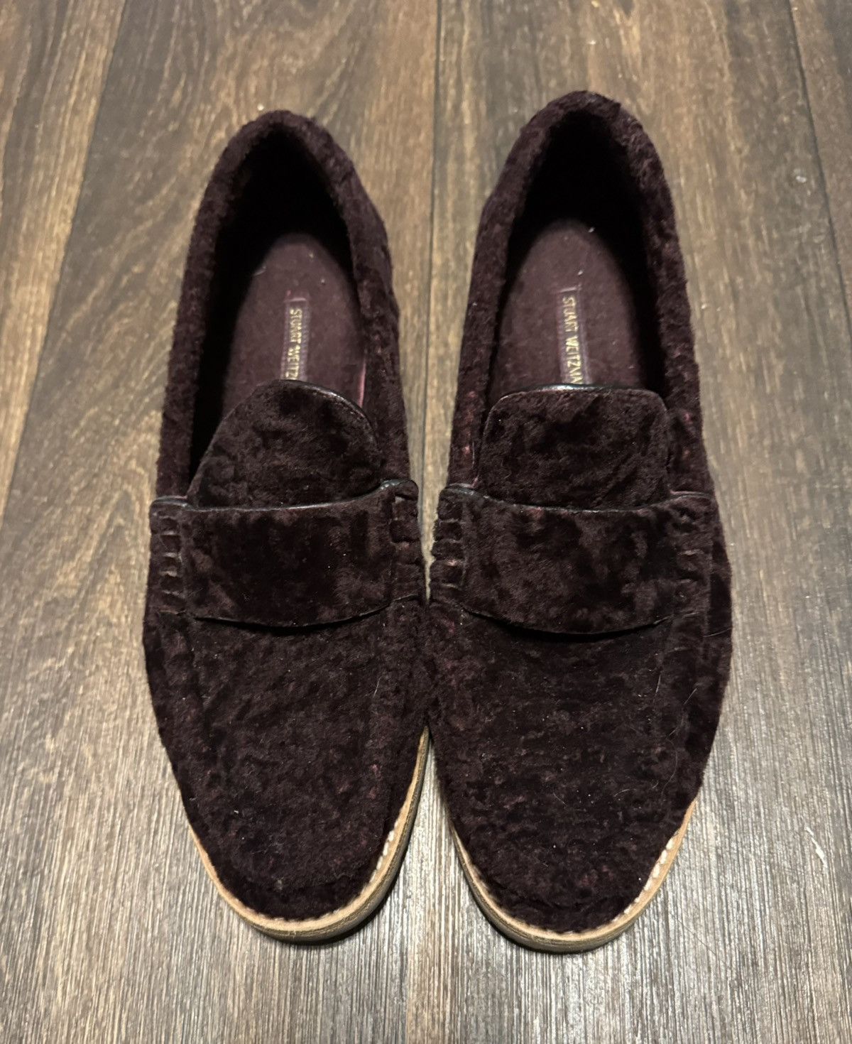 Stuart Weitzman Stuart Weitzman Bromley Shearling Lamb Loafers Size US 9 / IT 39 - 5 Thumbnail