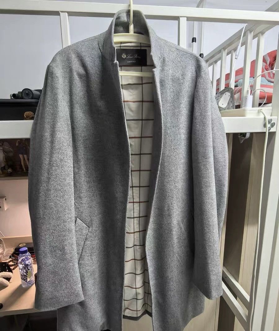 Loro Piana Loro Piana Gray Cashmere Overcoat Size US M / EU 48-50 / 2 - 1 Thumbnail