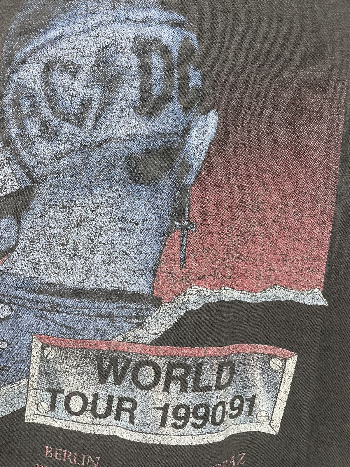AC/DC AC/DC 1990 The Razors Edge Tour 1990/91 T Shirt Vintage Tee Size US XL / EU 56 / 4 - 18 Thumbnail