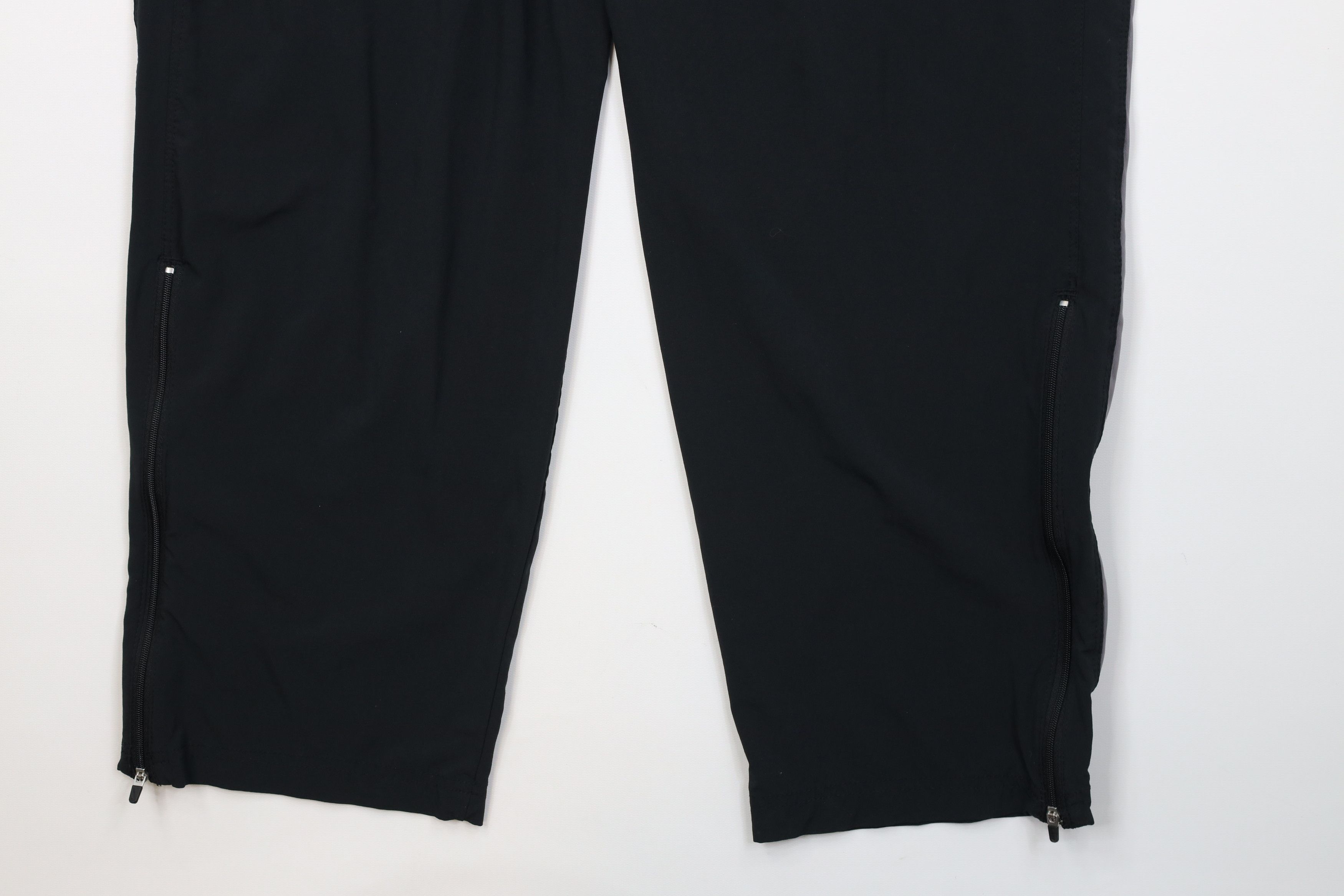 Nike Vintage Y2K Nike Mini Swoosh Stretch Wide Leg Pants Black Size US 36 / EU 52 - 14 Thumbnail
