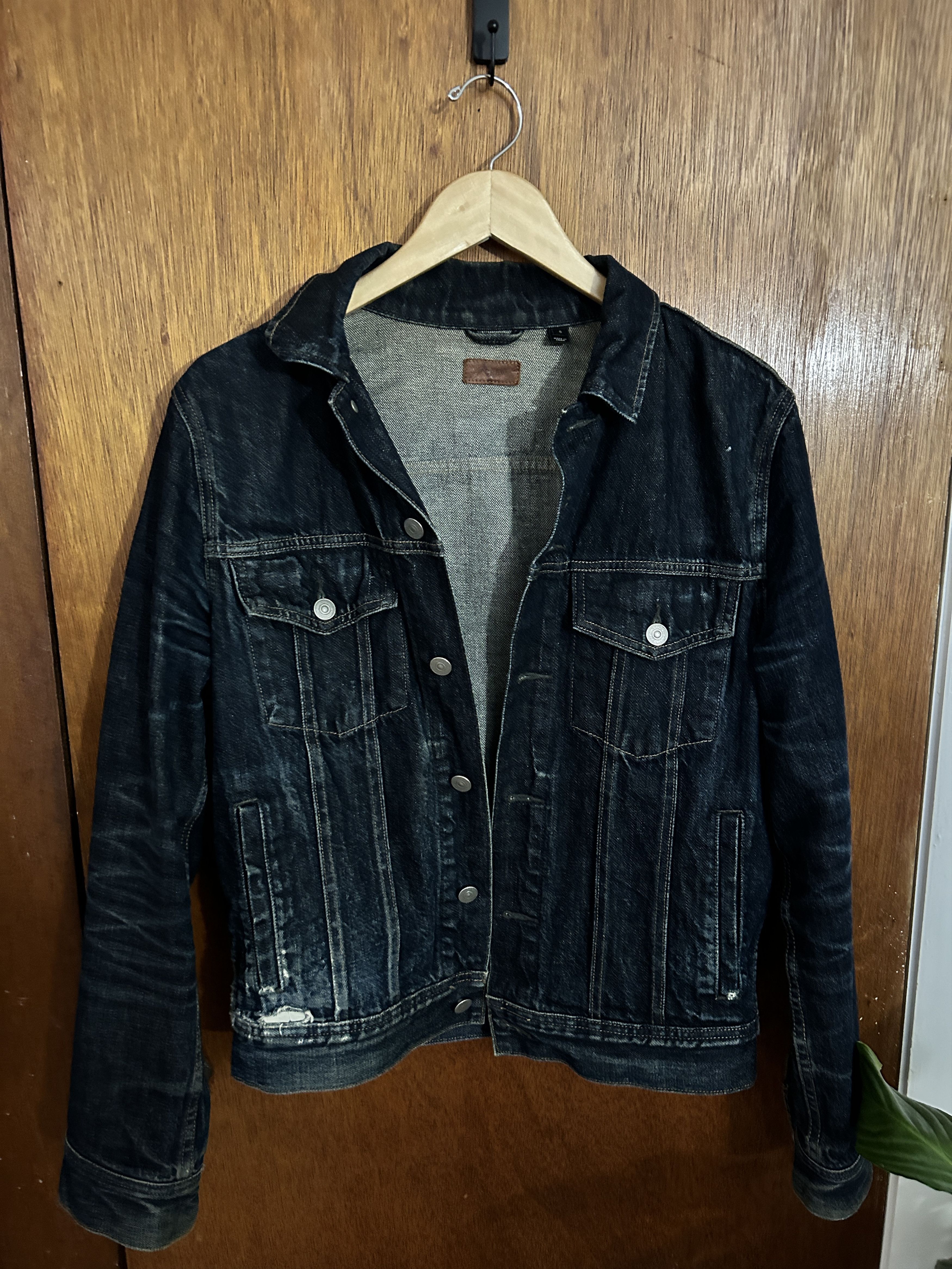 J.Crew J.Crew Navy Jean Jacket Size US S / EU 44-46 / 1 - 1 Thumbnail