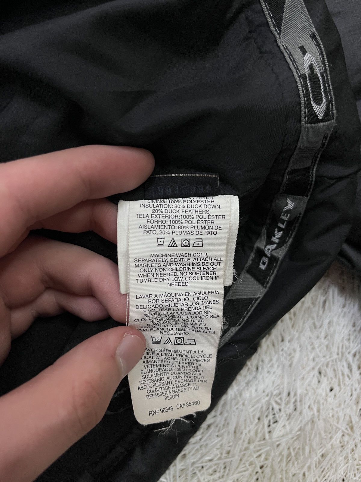 Oakley Vintage RARE Oakley Puffer Down Jacket Y2K Ski Snowboard Size US S / EU 44-46 / 1 - 7 Thumbnail
