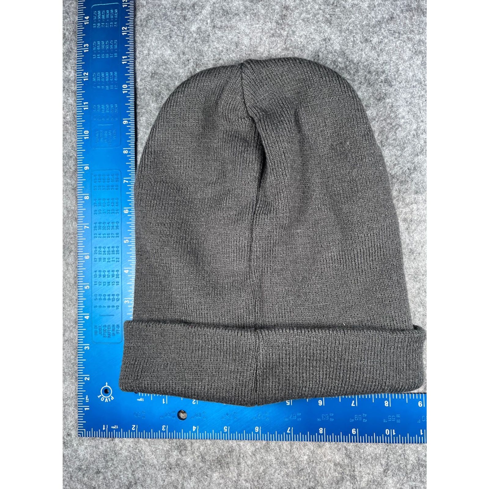 Mad Engine Mad Engine Beanie Hat Adult One Size Gray 100% Acrylic Embroidered Size ONE SIZE - 4 Thumbnail