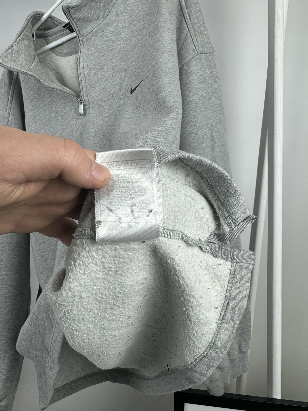 Nike Vintage Nike 1/3 Zip Sweatshirt Size US XL / EU 56 / 4 - 10 Thumbnail