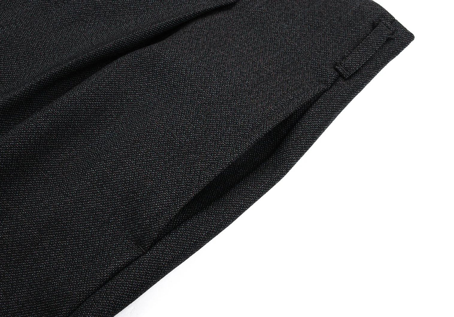 Jean Paul Gaultier Wool Tuck Tapered Pants in Charcoal Size 48 Size US 32 / EU 48 - 3 Thumbnail