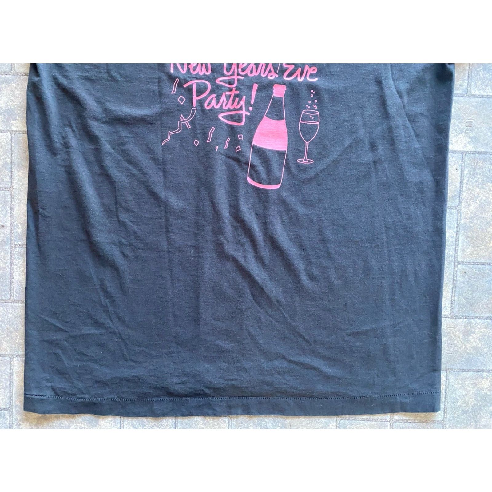 Fruit Of The Loom VINTAGE Fruit of the Loom T-Shirt Mens XL Black 1990s 90s Made In USA Short Sleeve Size US XL / EU 56 / 4 - 4 Thumbnail