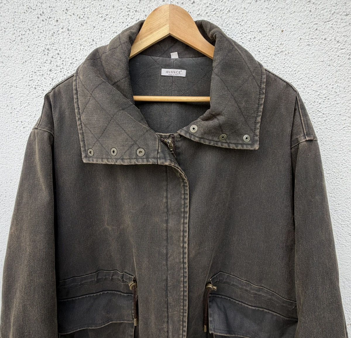Vintage Avance Vintage Faded Jacket Oversized Workwear Made In Italy Size US XL / EU 56 / 4 - 4 Thumbnail