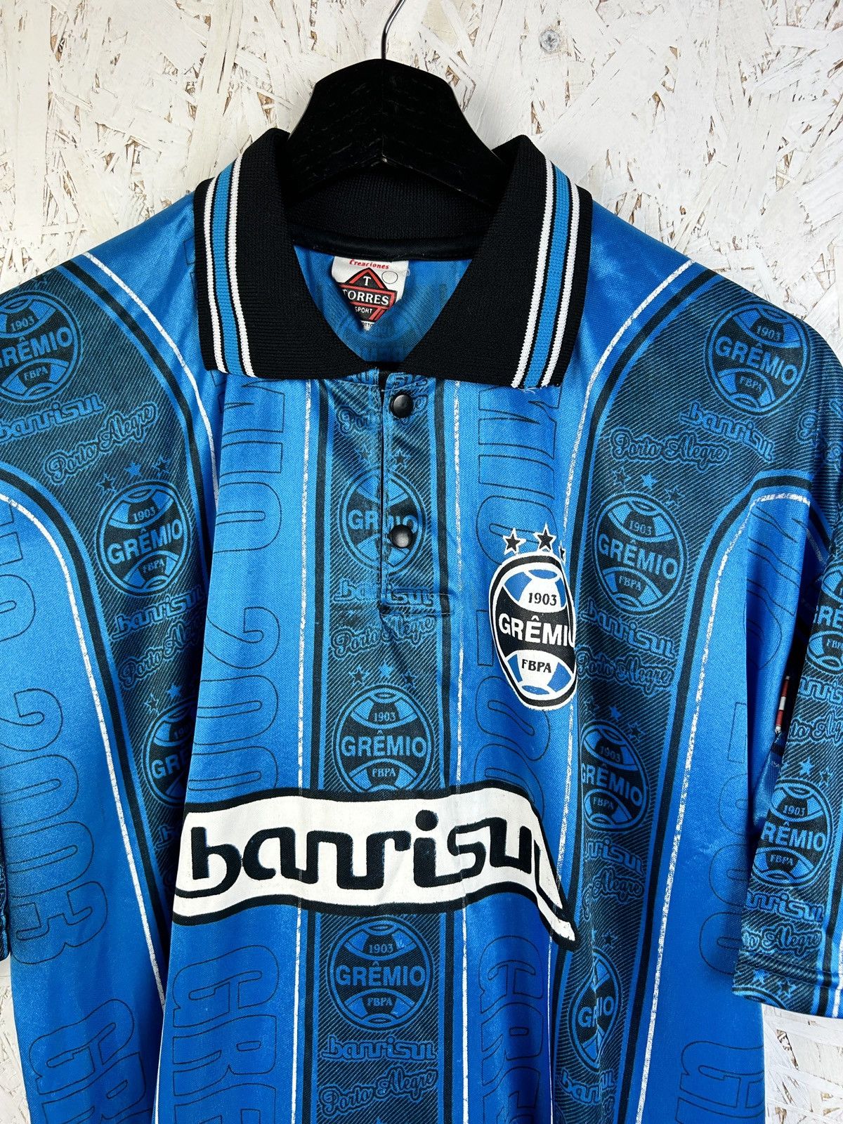 Vintage Vintage Gremio FBPA 2003 Fanwear Special Brazil Jersey Size US L / EU 52-54 / 3 - 2 Thumbnail