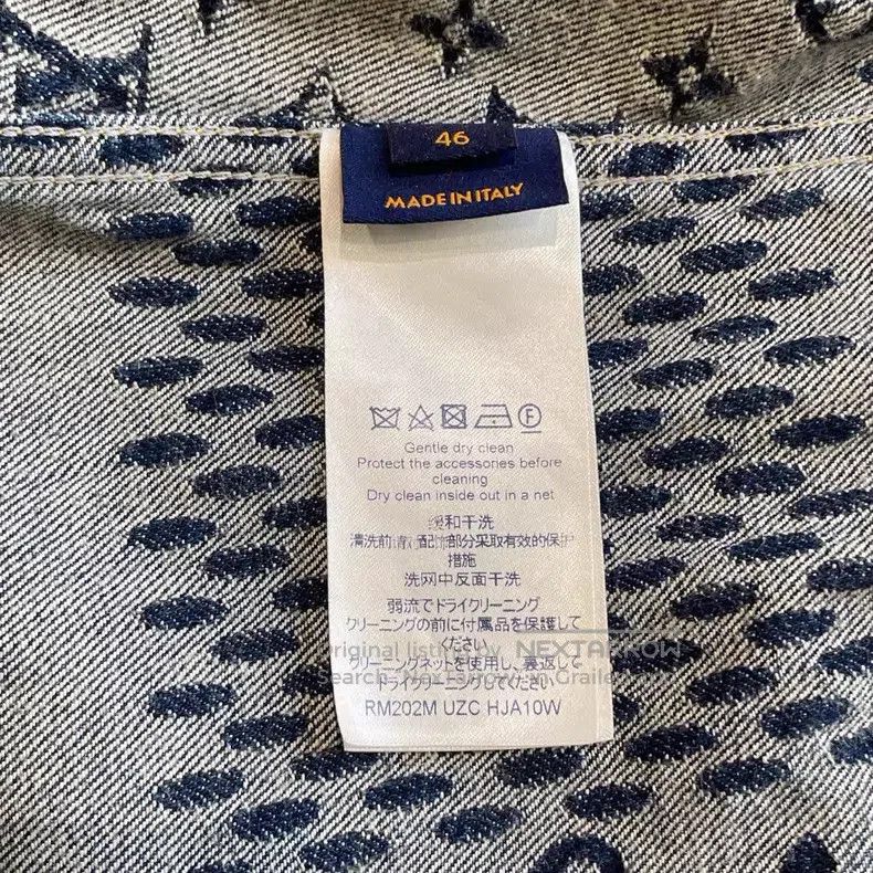 Louis Vuitton Louis Vuitton Blue Denim Jacket Size US S / EU 44-46 / 1 - 6 Thumbnail