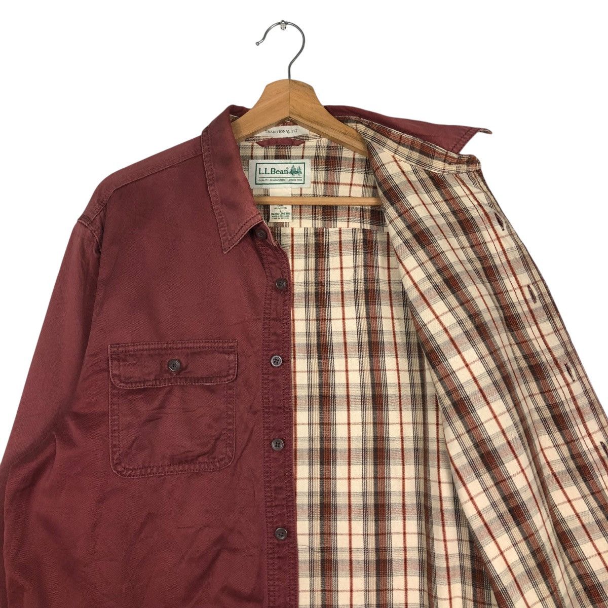 Japanese Brand 🔥VINTAGE CHORE WORK JACKET L.L.BEAN BLANKET DETROIT CANVAS Size US L / EU 52-54 / 3 - 14 Thumbnail