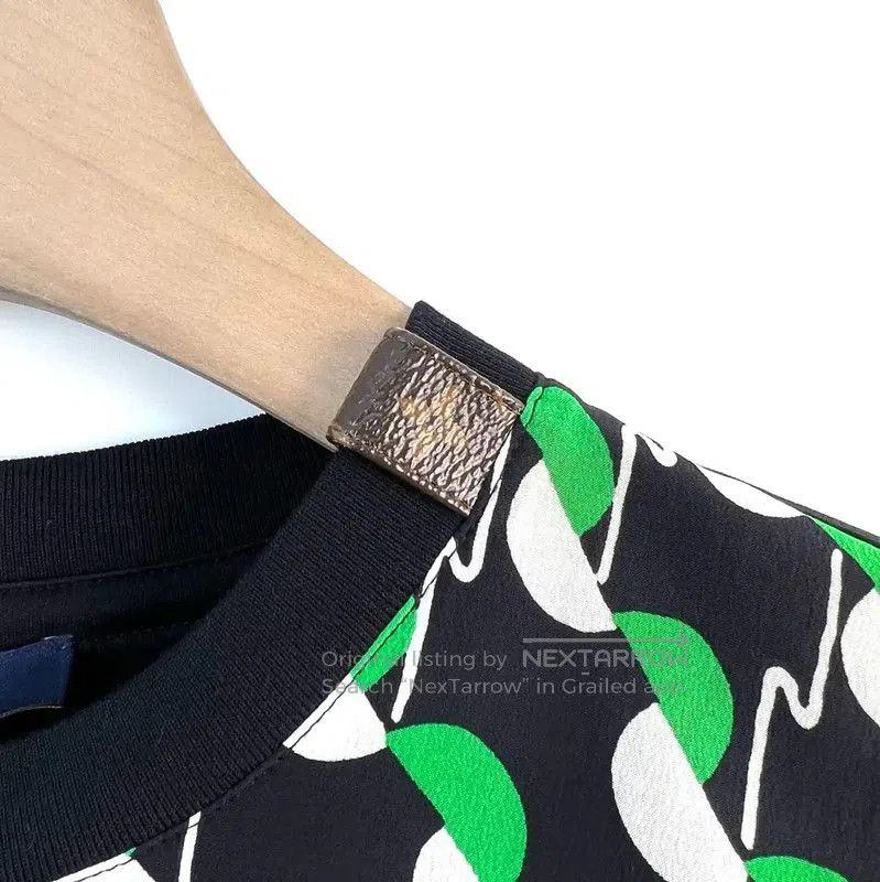 Louis Vuitton Louis Vuitton Short Sleeve Black Cotton T. Size S / US 4 / IT 40 - 4 Thumbnail