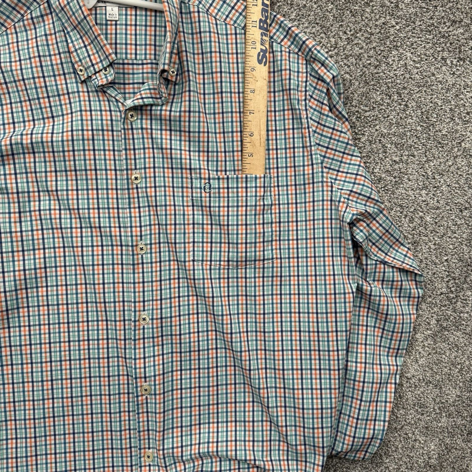 Other Peter Miller Button Up Shirt Men Large Golf Coastal Preppy Size US L / EU 52-54 / 3 - 5 Thumbnail