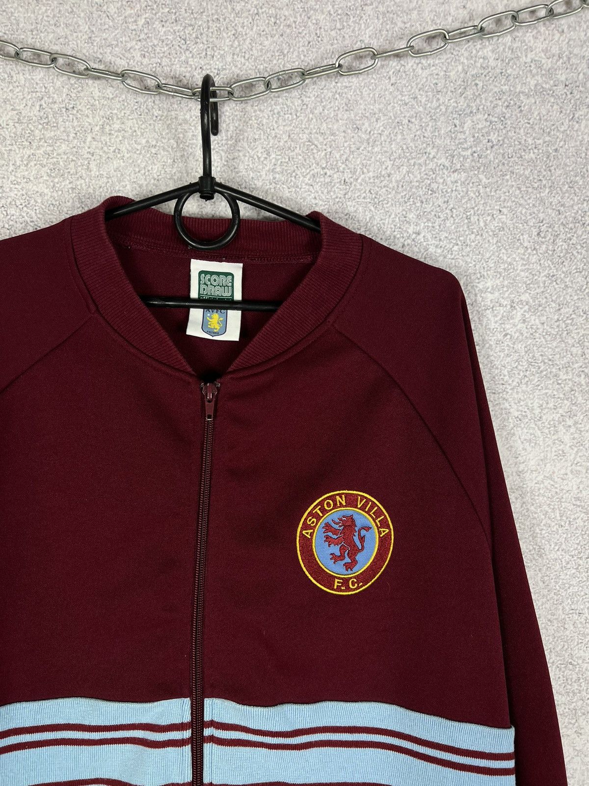 Vintage Vintage Aston Villa Soccer Track Jacket Football Kit Size US L / EU 52-54 / 3 - 2 Thumbnail