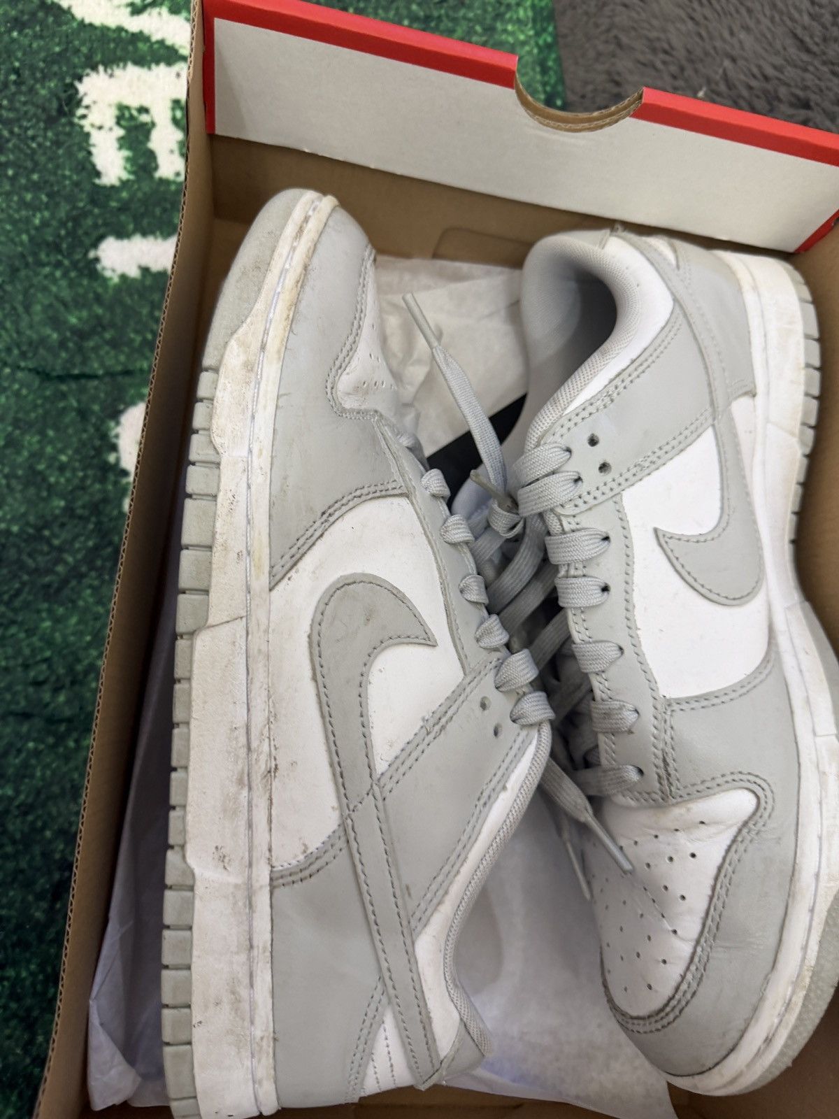 Nike Nike dunk low grey size 10 Size US 10 / EU 43 - 3 Thumbnail