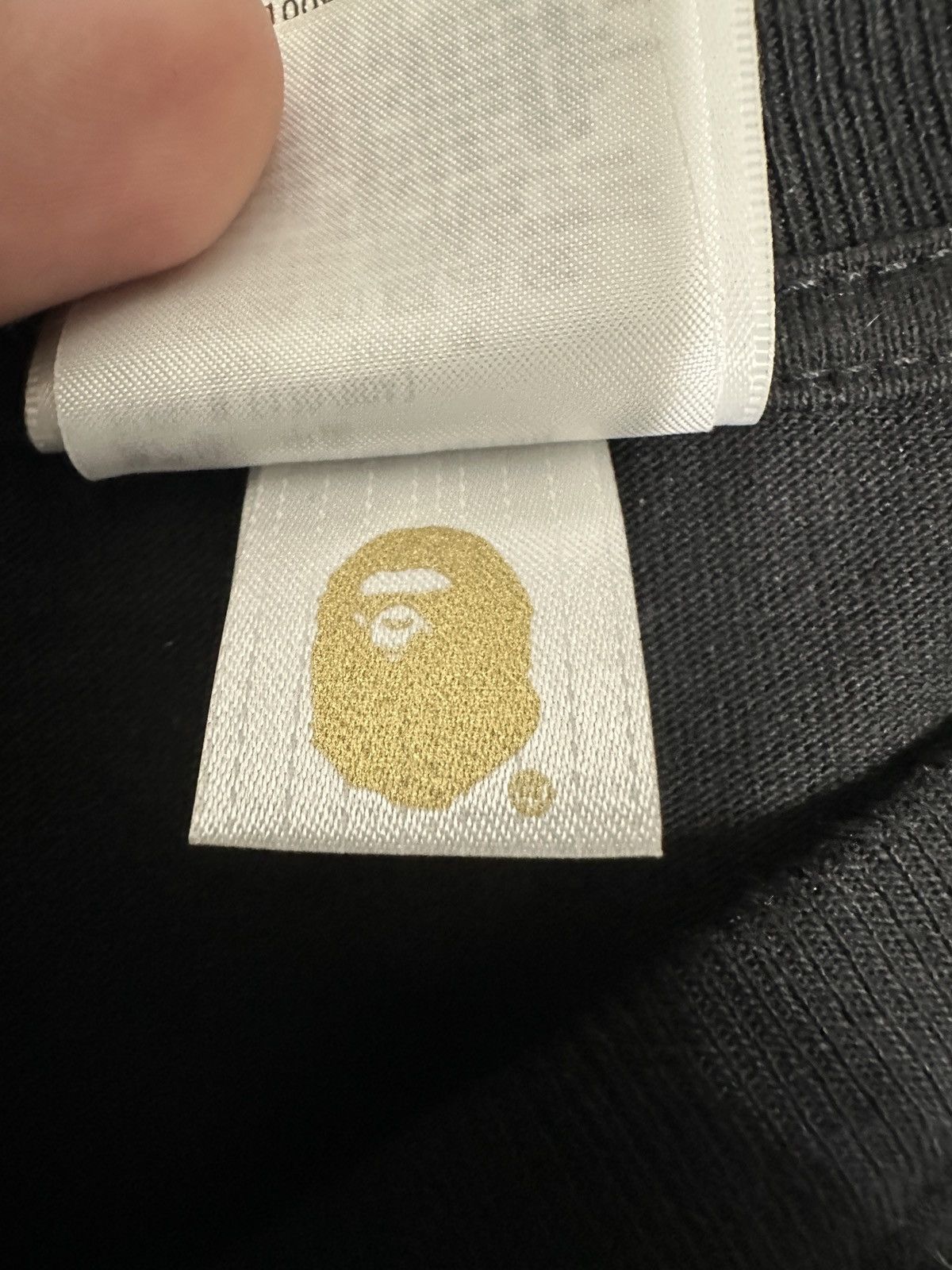 Bape Black Bape Long Sleeve T Shirt Size US M / EU 48-50 / 2 - 4 Thumbnail