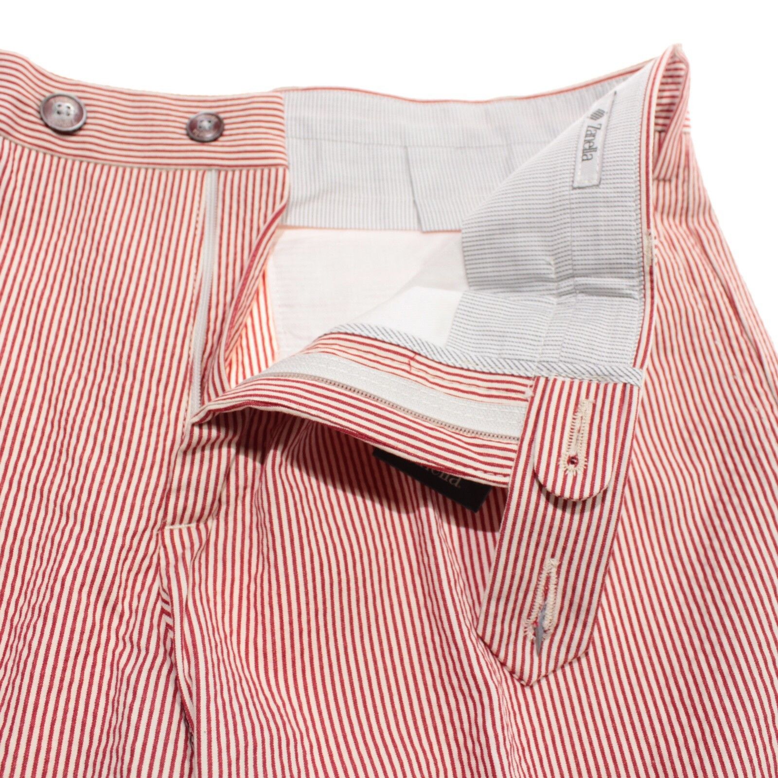 Zanella Zanella New with tags Chinos Size 34 US In Red Size US 34 / EU 50 - 3 Thumbnail