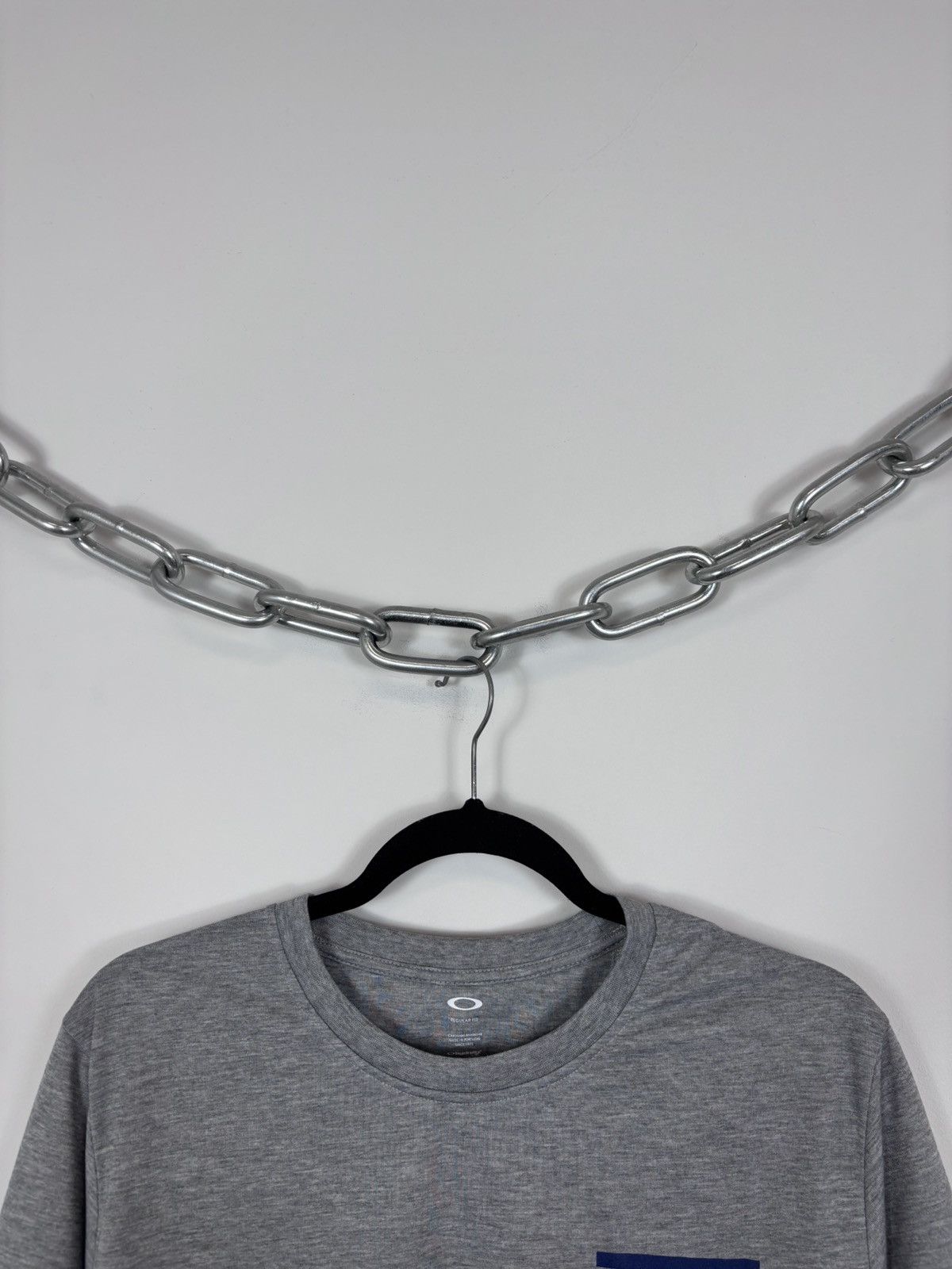 Oakley Oakley Gray Melange NWT Texas USA T-Shirt Tee Men’s Big Logo Size US M / EU 48-50 / 2 - 6 Thumbnail