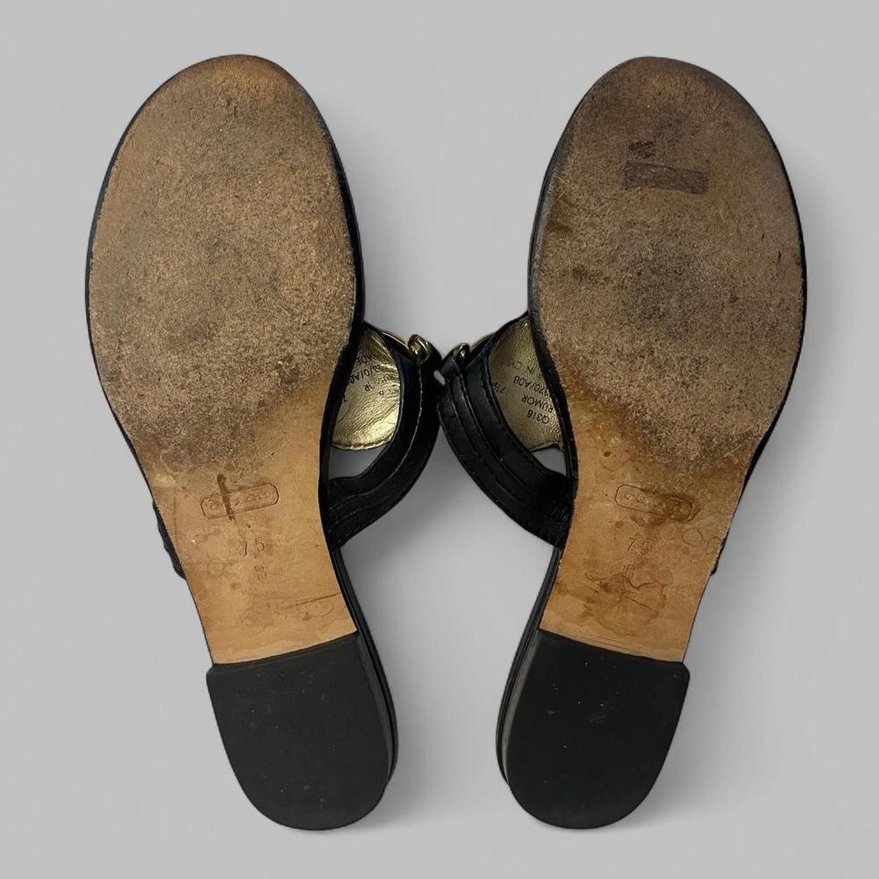 Coach vintage black & gold coach sandals size 7.5 Size US 7.5 / IT 37.5 - 7 Thumbnail