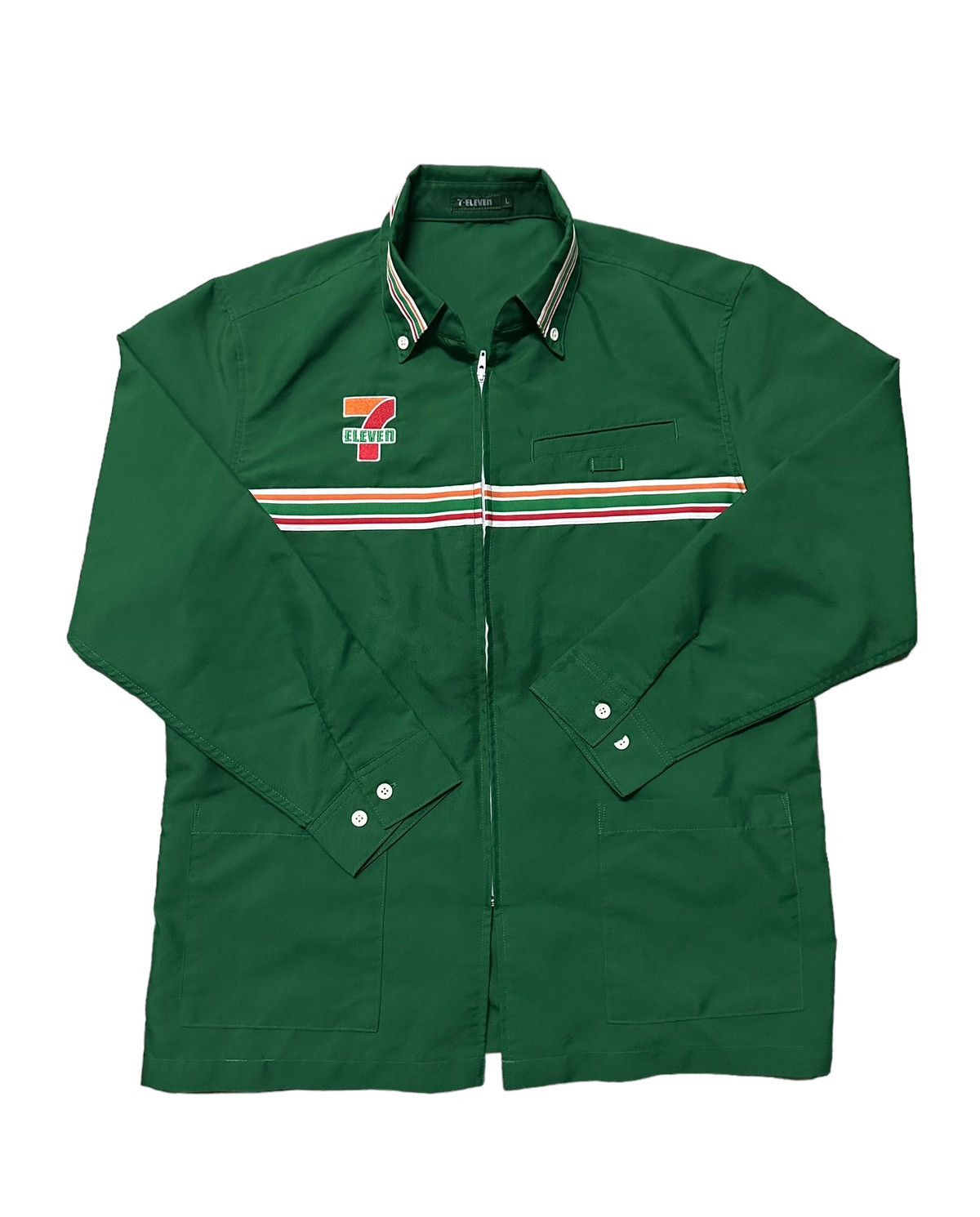 Vintage Vintage staff uniform 7 eleven shirts limited Size US L / EU 52-54 / 3 - 1 Thumbnail