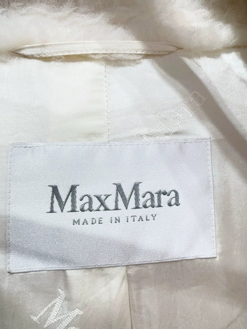 Max Mara MaxmaraWhite Teddy Jacket 2502-Nextarrow Size M / US 6-8 / IT 42-44 - 5 Thumbnail