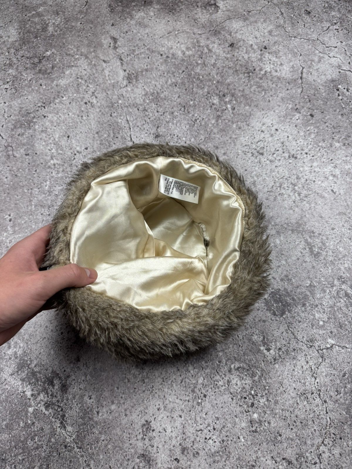 If Six Was Nine Crazy Fur Faux Trapper Mohair Brown Hat Y2K Japanesse Size ONE SIZE - 3 Thumbnail
