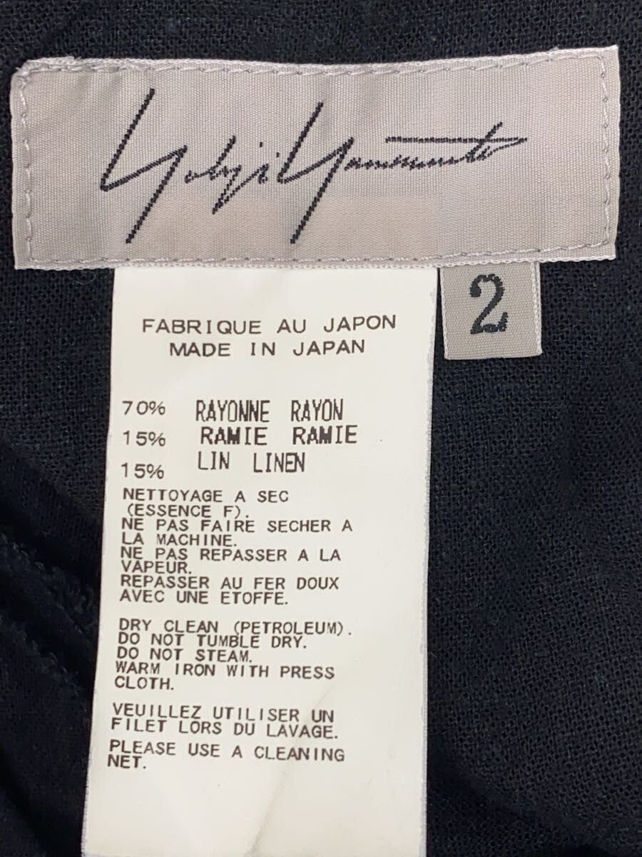 Yohji Yamamoto YOHJI YAMAMOTO Rayon/Black/FJ-P07-325 Bottoms Size US 30 / EU 46 - 4 Thumbnail
