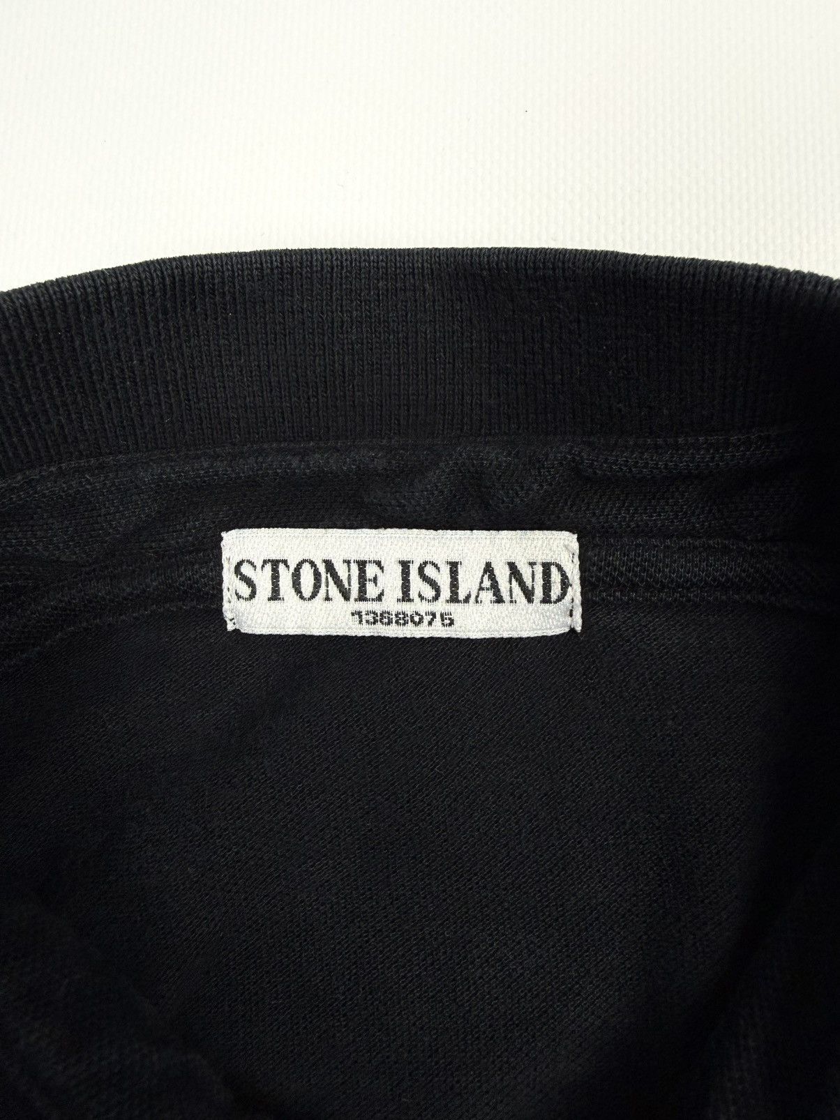 Stone Island Stone Island Vintage Long Sleeve Polo Shirt Navy S Size US S / EU 44-46 / 1 - 14 Thumbnail