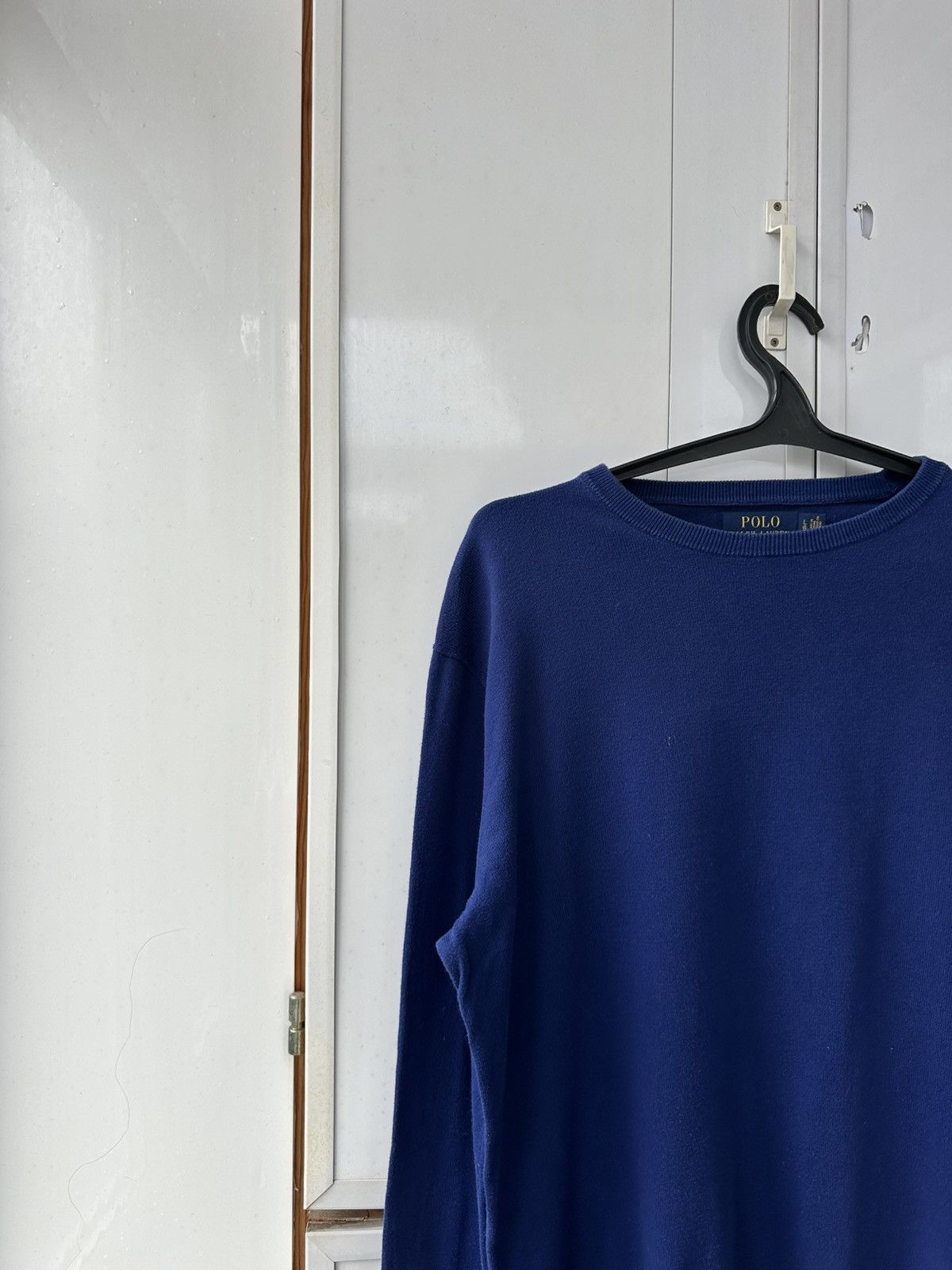 Polo Ralph Lauren Vintage Polo Ralph Lauren Deep Blue Sweater Knit Size US L / EU 52-54 / 3 - 3 Thumbnail
