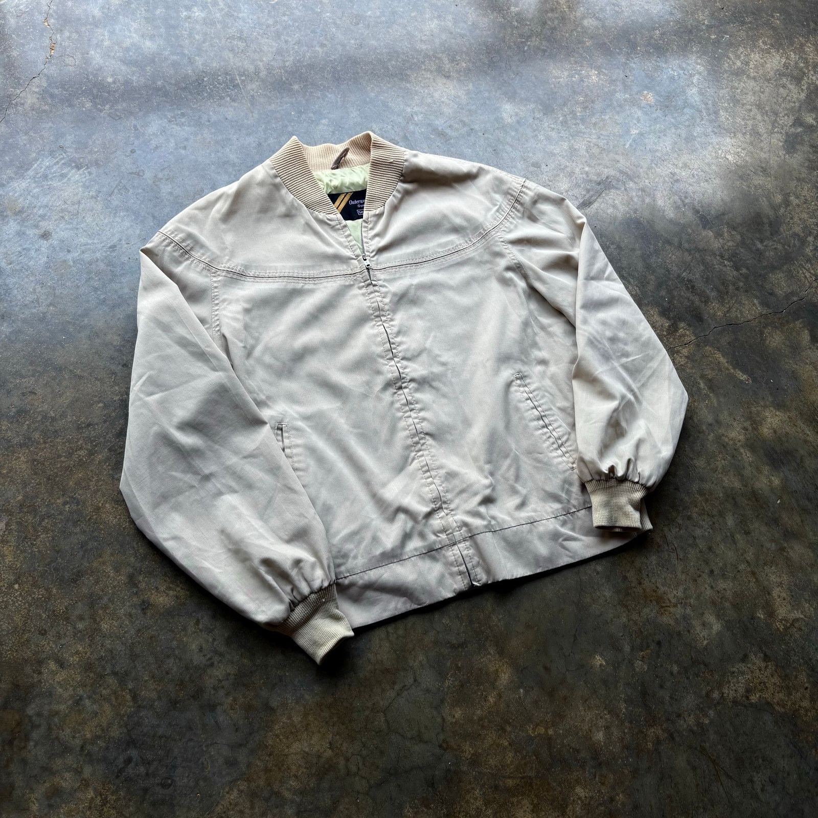 Sears Beautiful Vintage Sears Zip Up Light Jacket Size US XL / EU 56 / 4 - 2 Thumbnail