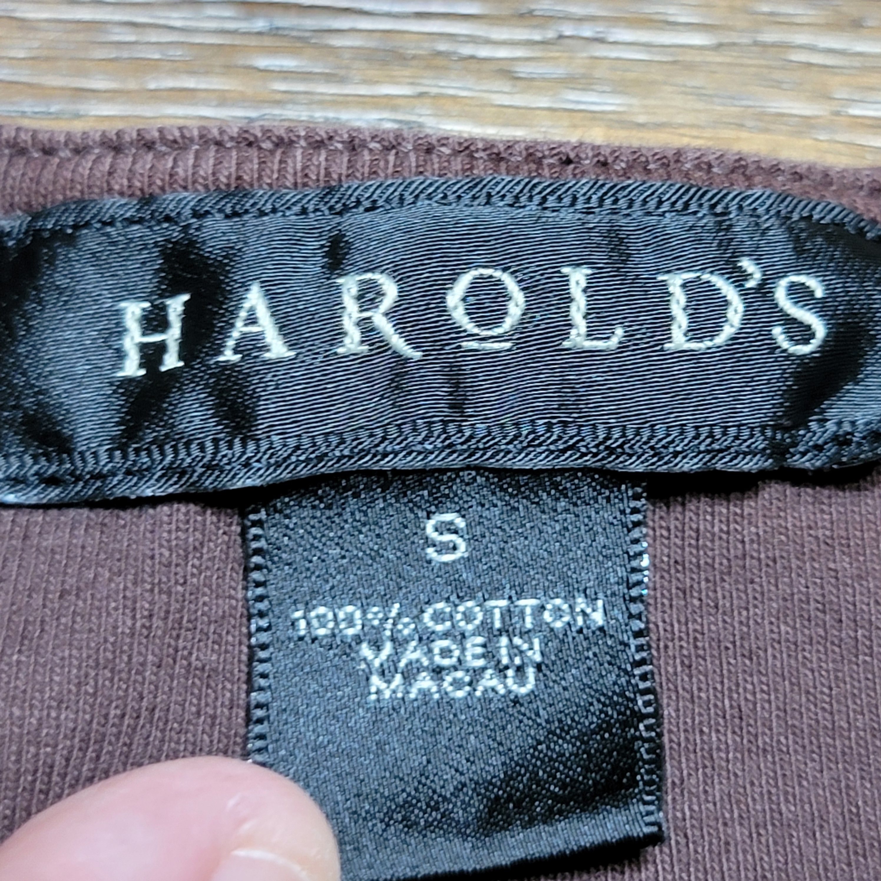 Other Harold's LS Brown Blouse - Size Small* Size S / US 4 / IT 40 - 3 Thumbnail