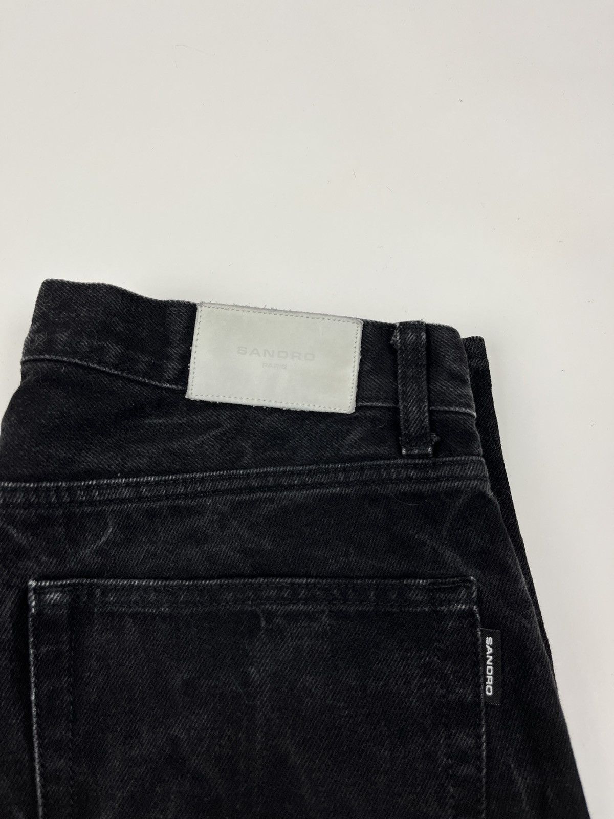 Sandro Sandro Paris Stonewash Denim Size US 34 / EU 50 - 3 Thumbnail