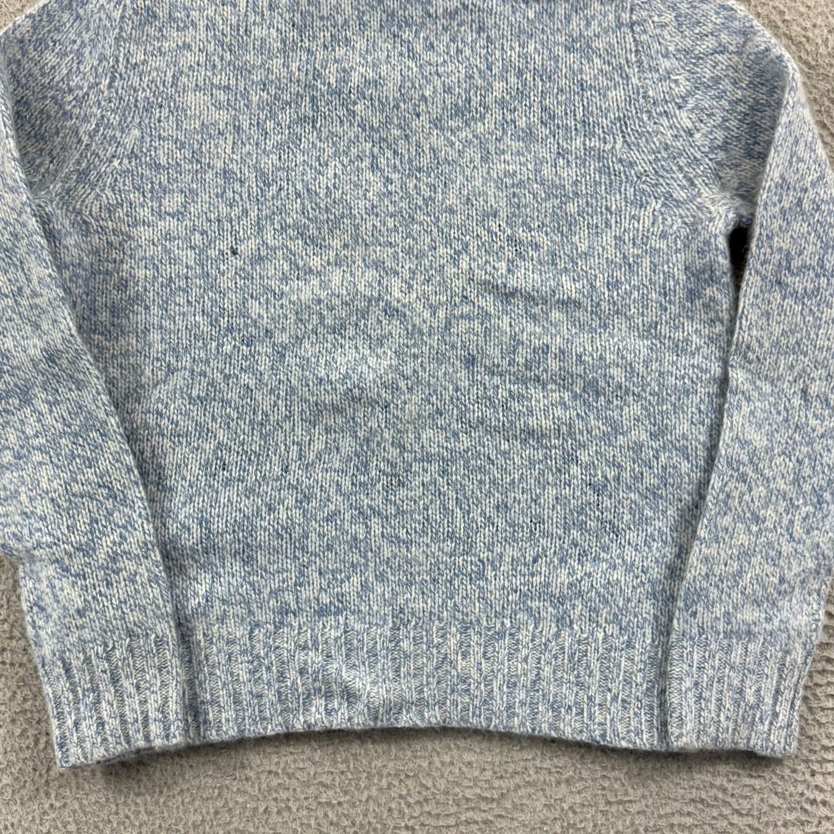 Vintage The Limited Sweater Women Small Blue Turtleneck Wool Long Sleeve Knit Angora NWT Size S / US 4 / IT 40 - 3 Thumbnail