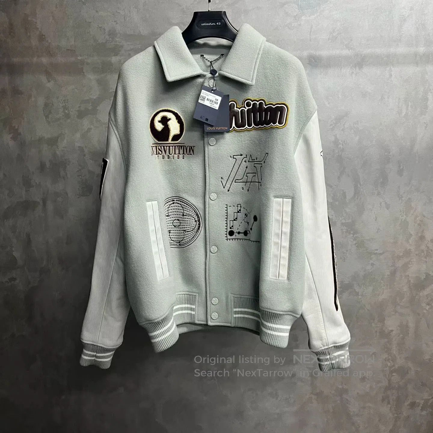 Louis Vuitton louis vuitton green devil eye baseball jacket. Size US XXL / EU 58 / 5 - 1 Thumbnail