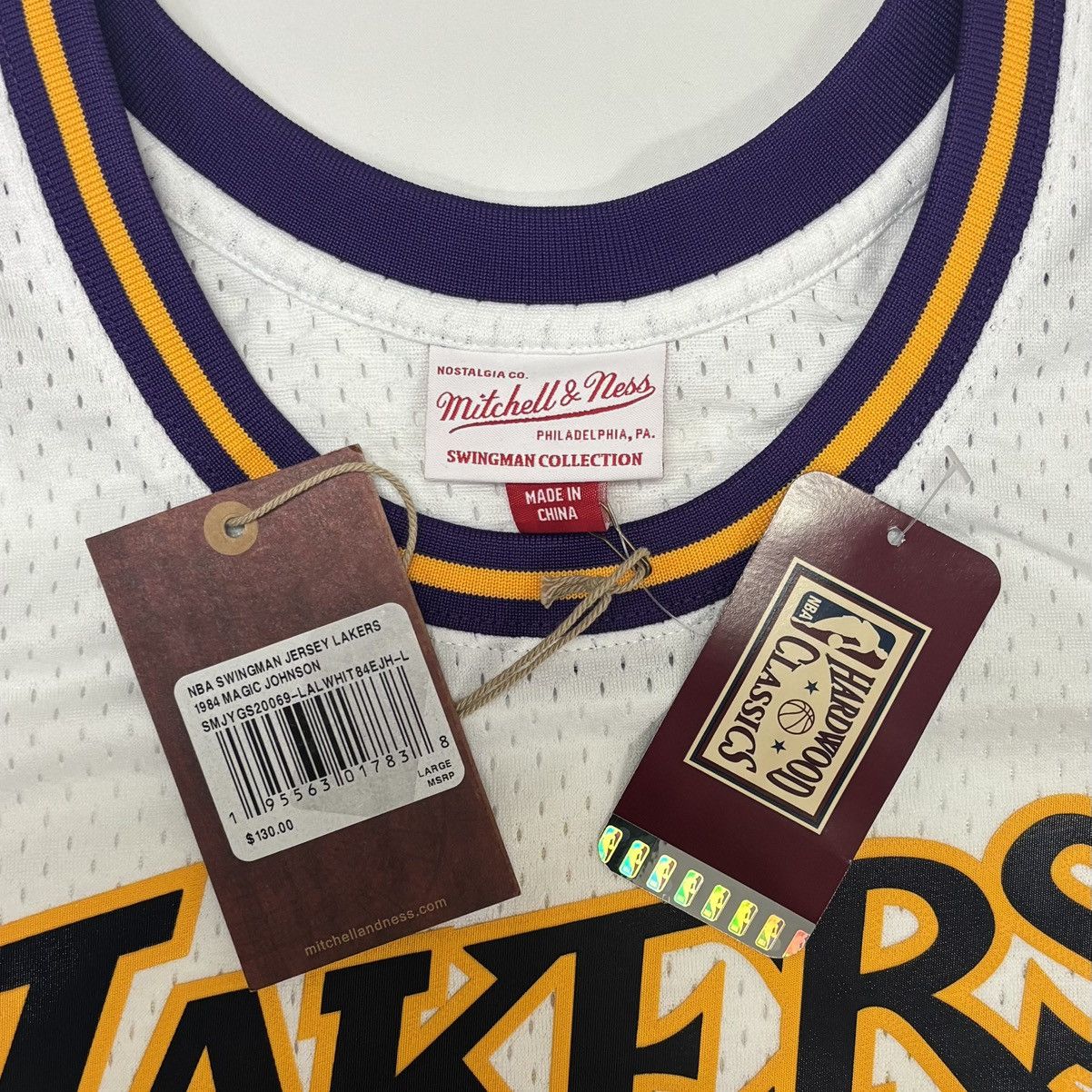 Mitchell & Ness Mitchell & Ness Lakers Magic Johnson 32 Jersey Large Size US L / EU 52-54 / 3 - 4 Thumbnail