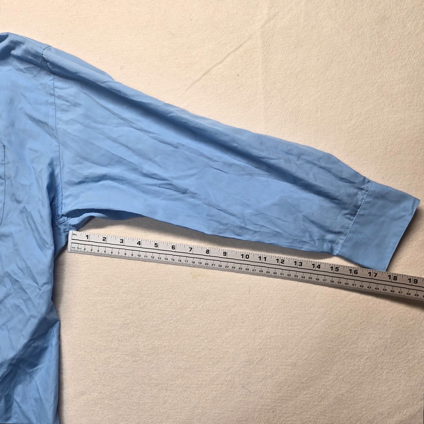 Alexander Julian Alexander Julian Button-Up Shirt Solid Blue Long Sleeve Casual Mens L Size US L / EU 52-54 / 3 - 5 Thumbnail