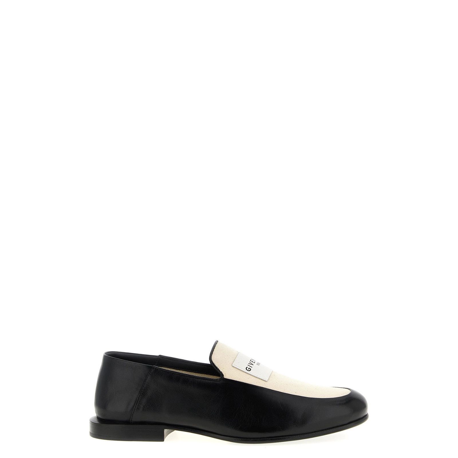 GIVENCHY Black/Natural Leather Loafers New & Authentic (Wome