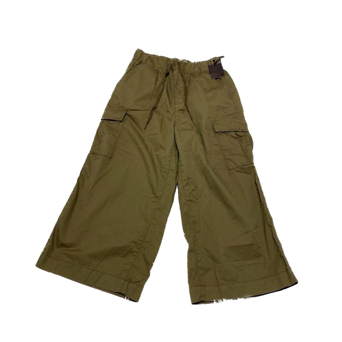 image of If Six Was Nine x Le Grande Bleu L G B Goa Gore Cargo Military Parachute 3/4Th Shorts in Beige (Siz