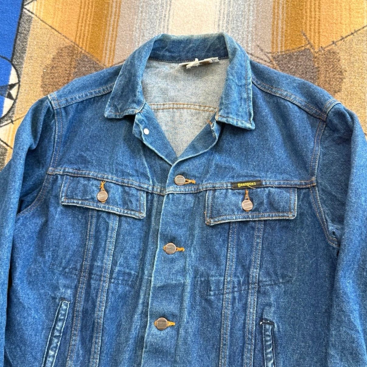 Dickies VINTAGE Dickies Denim Jacket Mens 42 Trucker Jeans Blue 80s 90s Workwear Casual Jacket Size US 42 / EU 58 - 5 Thumbnail