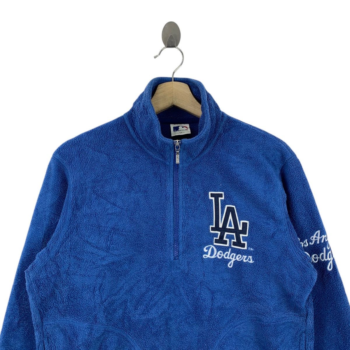 MLB Los Angeles DODGERS MLB Baseball Team Half Zipper Sweatshirt Size US M / EU 48-50 / 2 - 3 Thumbnail