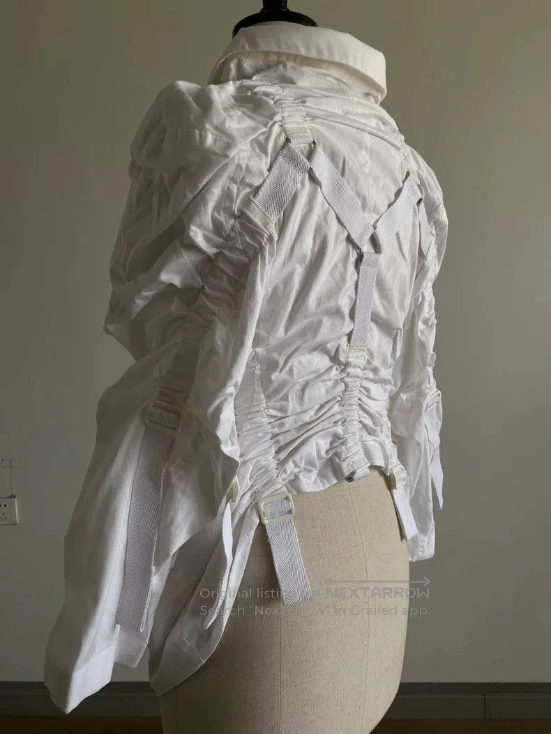 Junya Watanabe Deconstructed White Jacket .